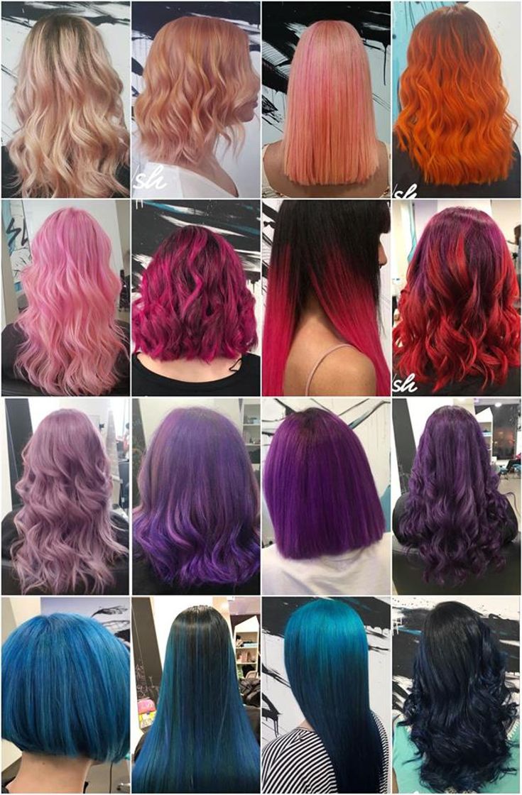 Moda Cores fantasia | Haircolor              