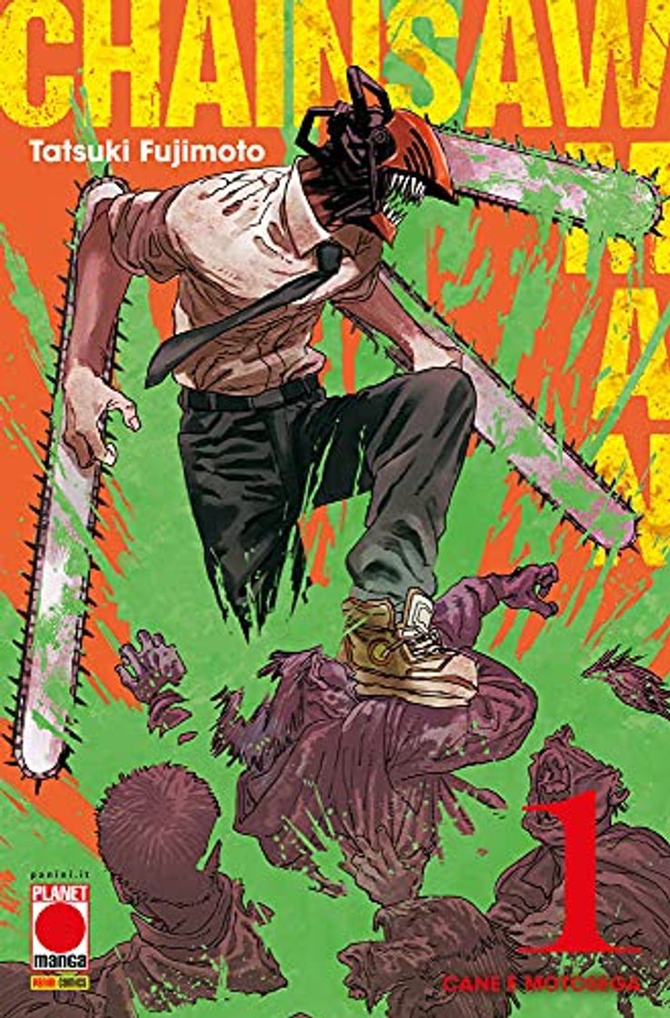 Book Chainsaw Man. Cane e motosega