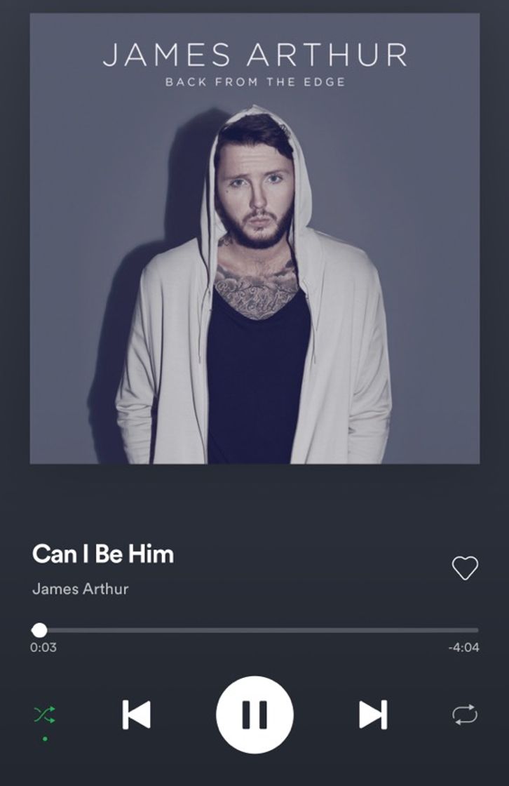 Moda can I be him?- james arthur 