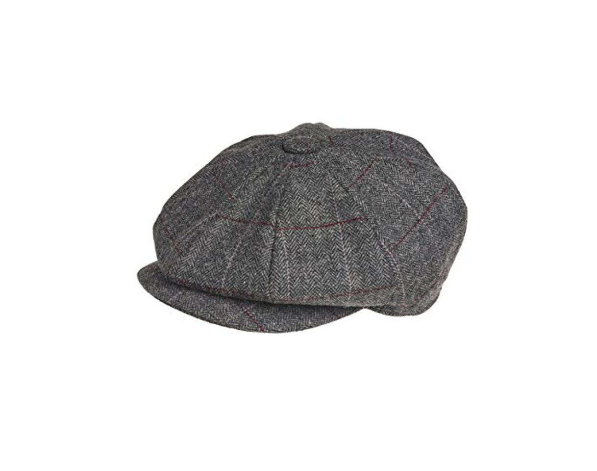 Product Gorra de Peaky Blinders, lana, de estilo chico repartidor de periódicos Gris