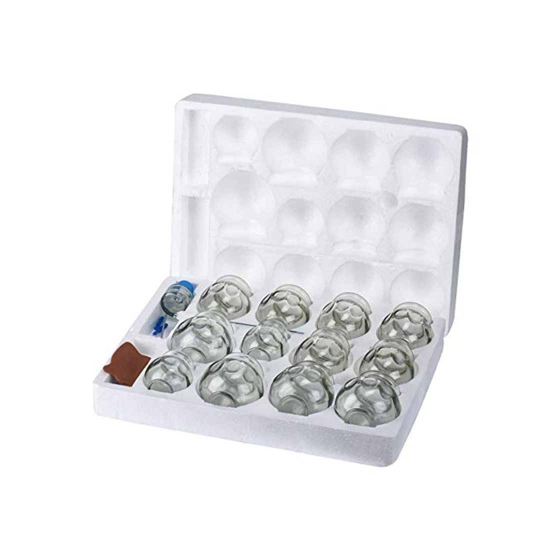 Products Feibrand Ventosas Cristal Masaje Cupping Set Vidrio Fuego Fisioterapia Chinas 12 Cups