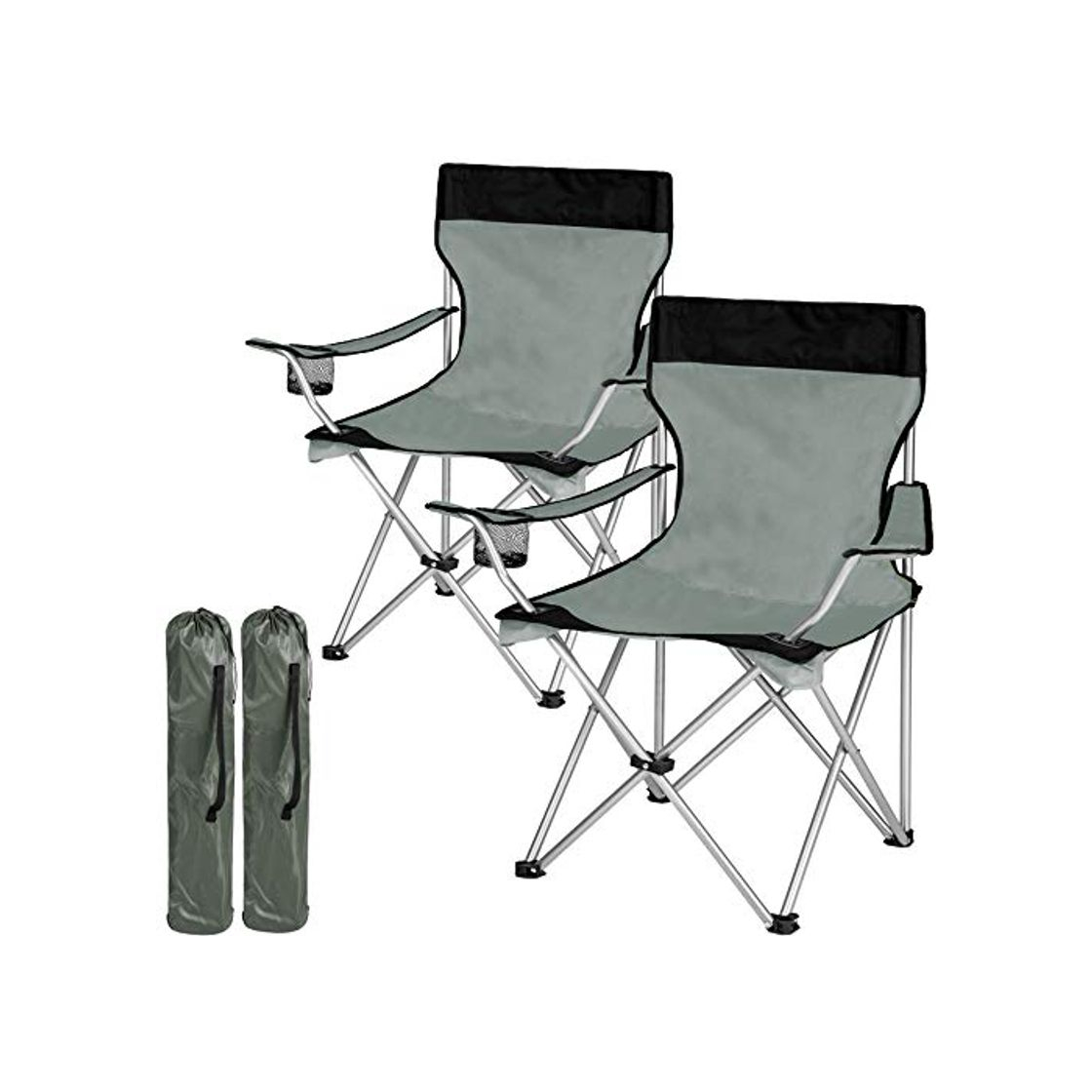 Products TecTake Silla de Camping Plegable