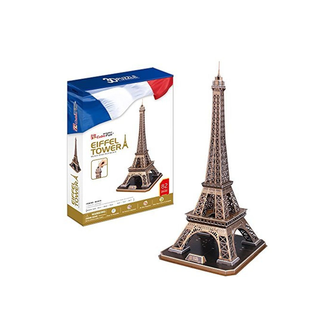 Product CubicFun Puzle 3D La Torre Eiffel