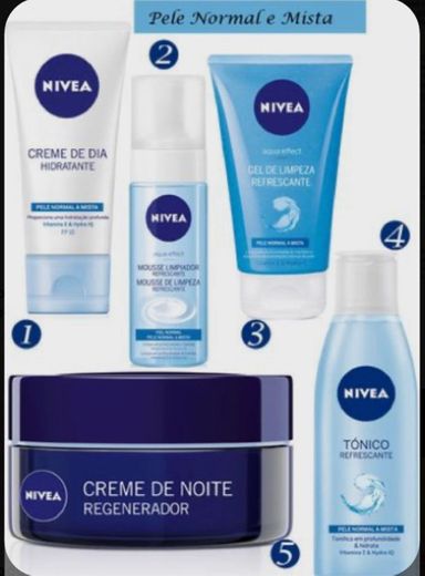 Produtos para skin care 