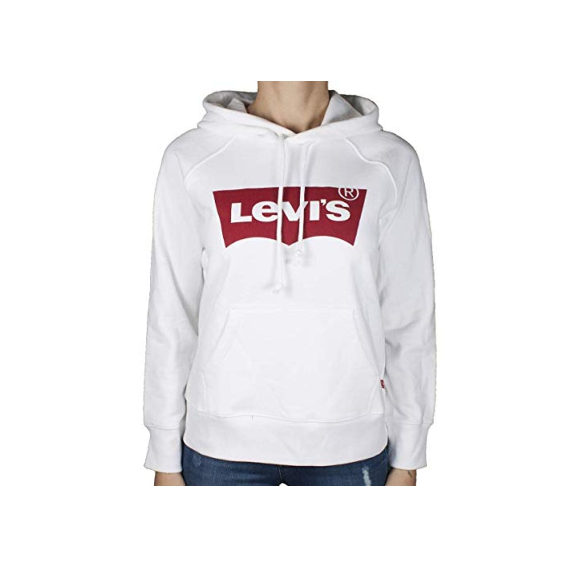 Moda Levi's Graphic Sport Capucha, Blanco