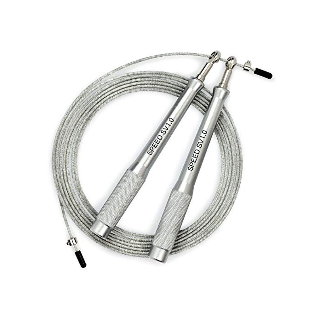 Social Corda da Salto Veloce in Alluminio Ideale per Crossfit e Boxe