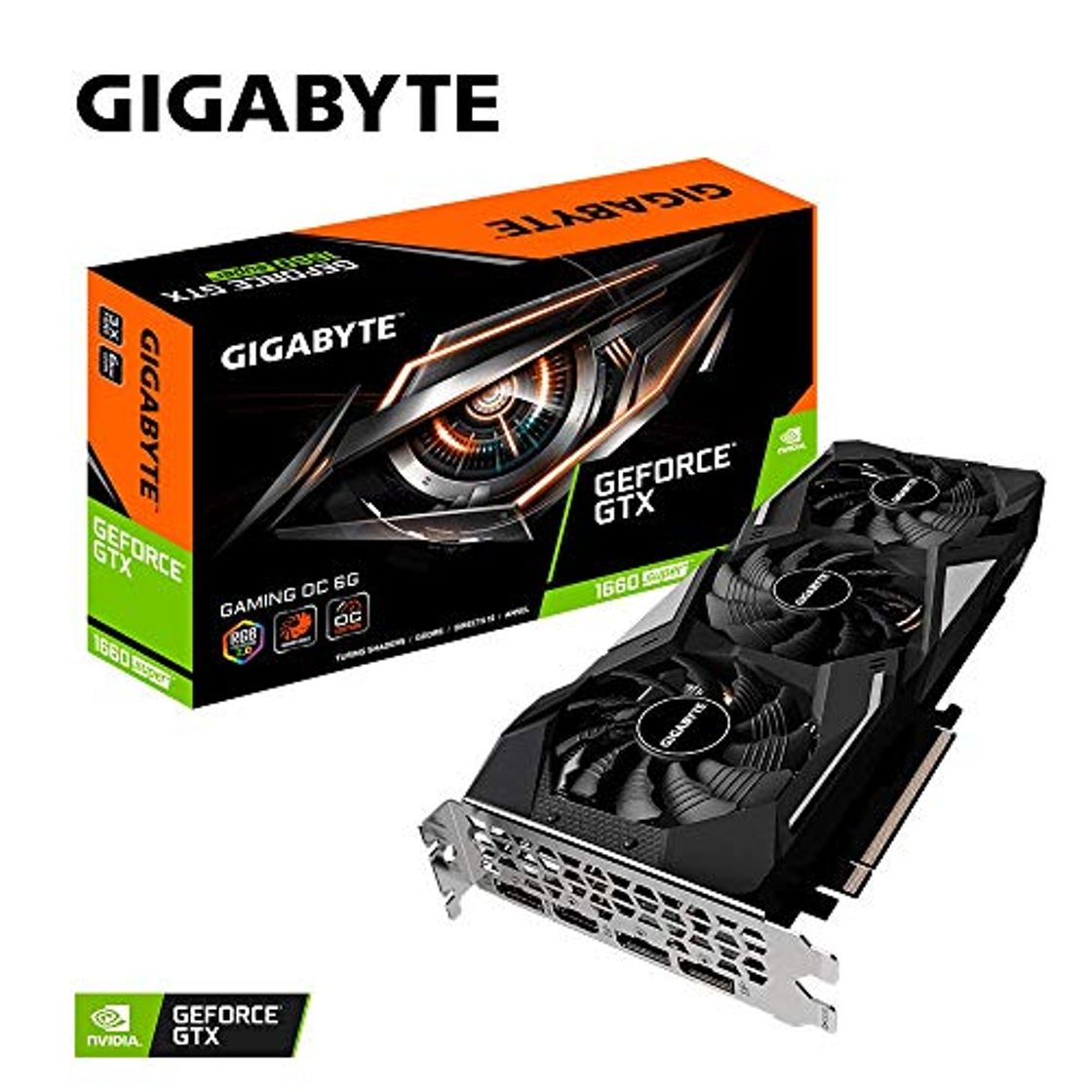 Social VGA GIGABYTE GV-N166SGAMING OC-6GD