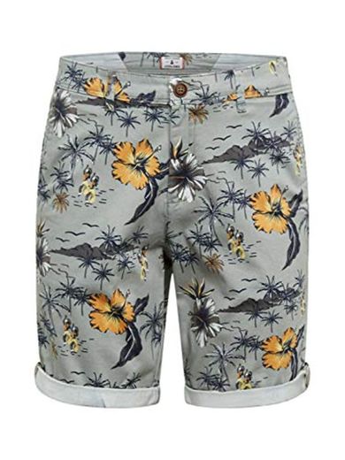 Jack & Jones Jjibowie Jjshorts Print Sa STS Pantalones Cortos