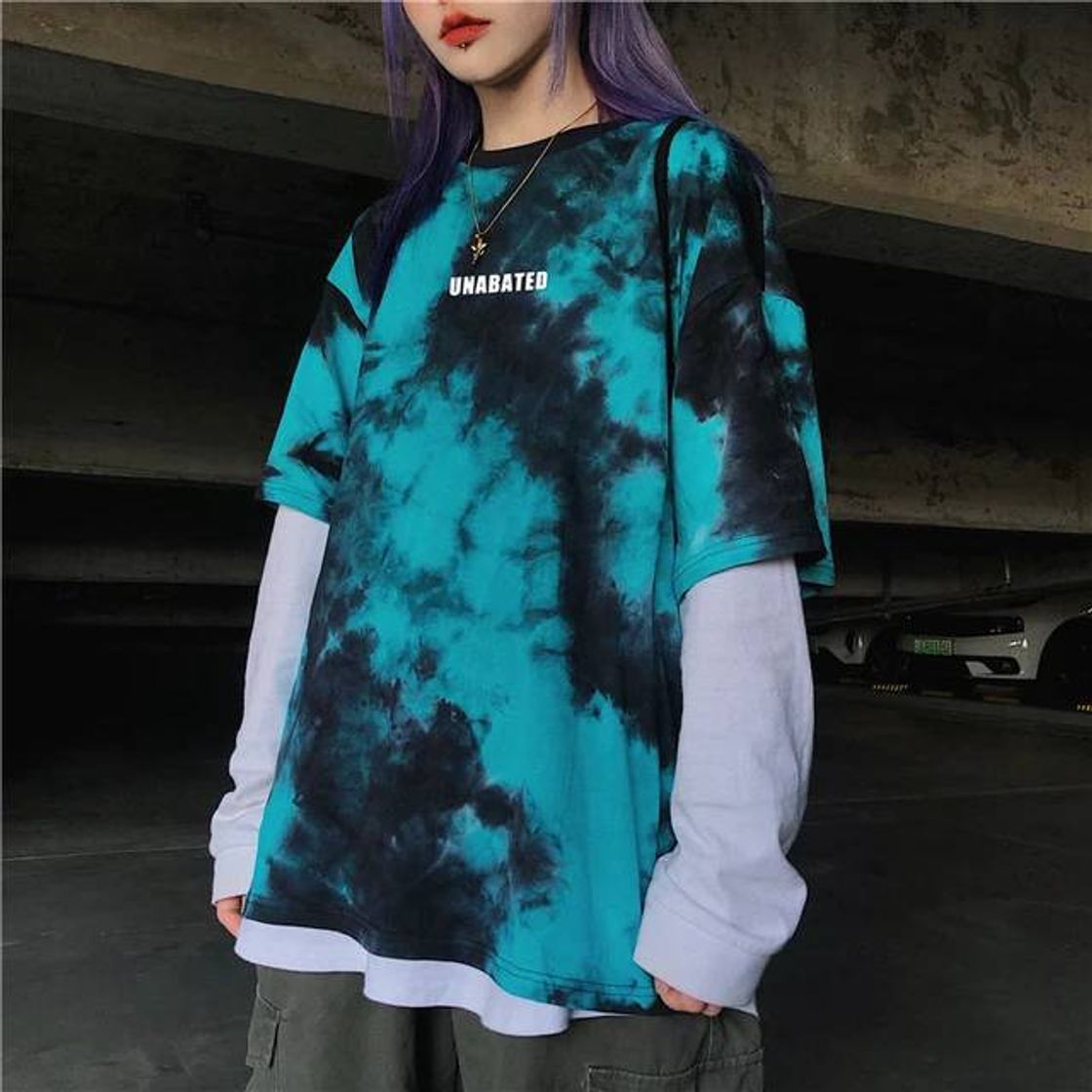 Fashion shirt tie dye