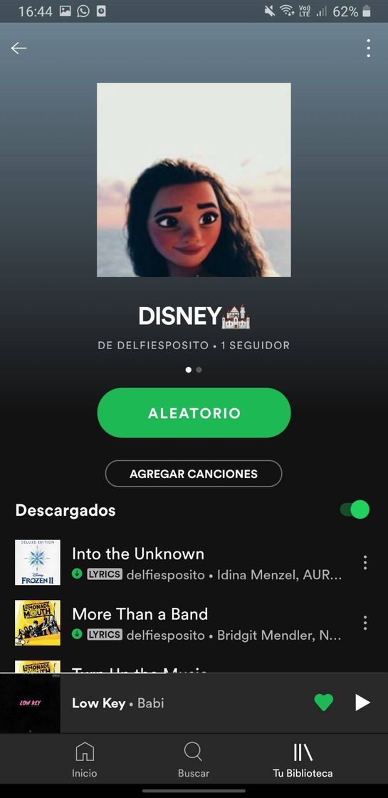 Canciones Playlist de disney