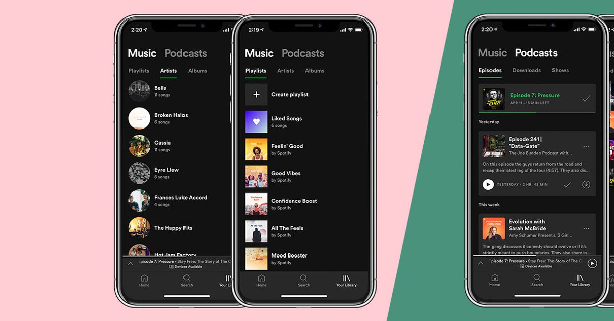 App Spotify: Music and podcasts