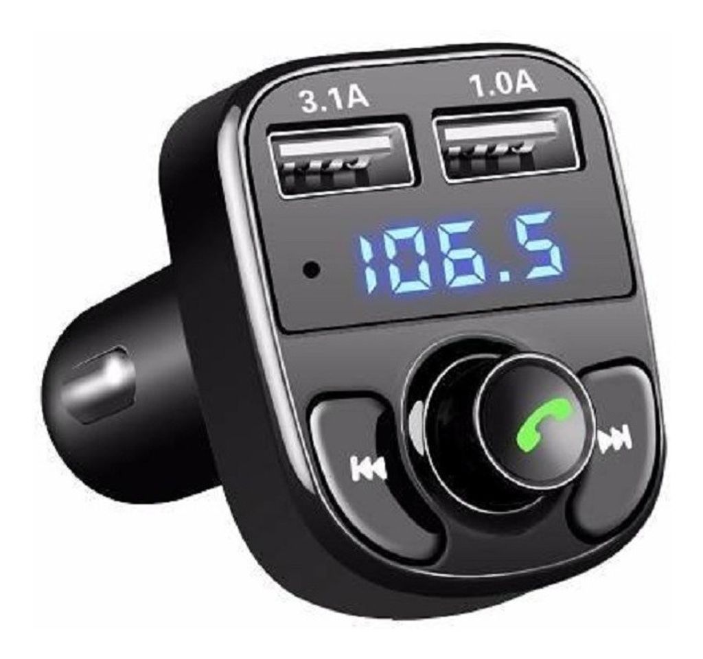 Social Transmisor receptor Bluetooth FM USB