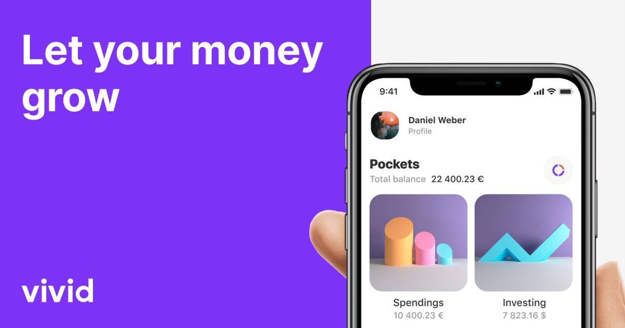 Fashion Vivid Invest and Mobile Banking App - Let Your Money Grow | Vivid ...