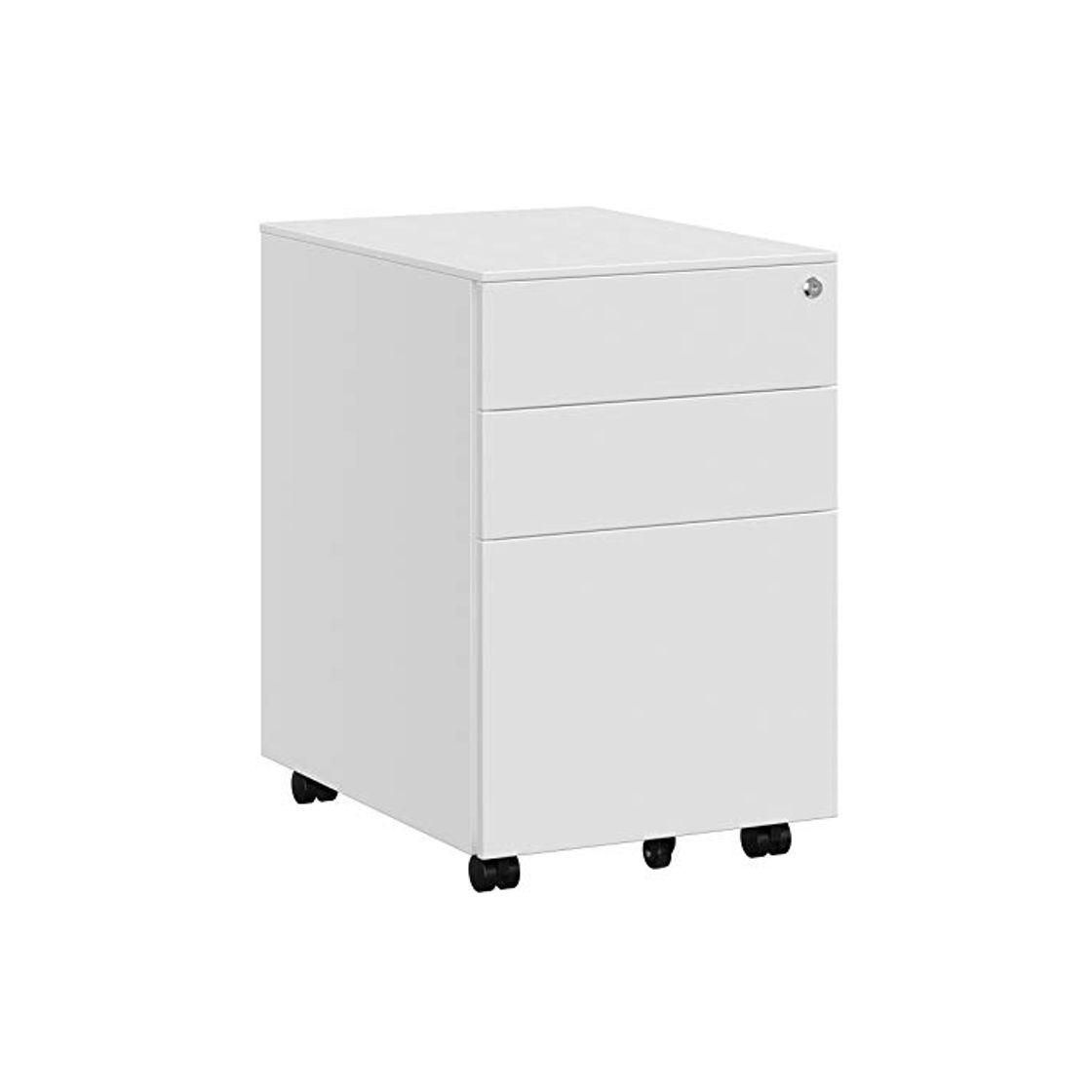 Social SONGMICS Mueble Archivador Metal con Cerradura Cómoda
