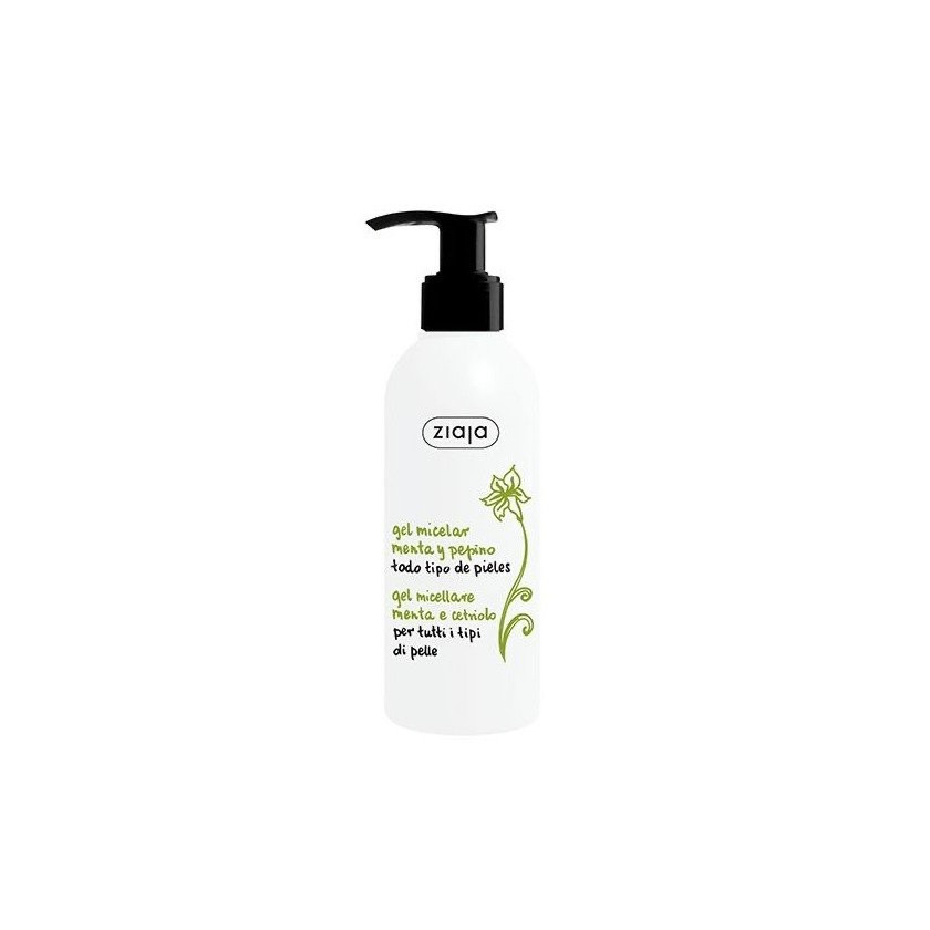 Producto Gel micelar de menta y pepino