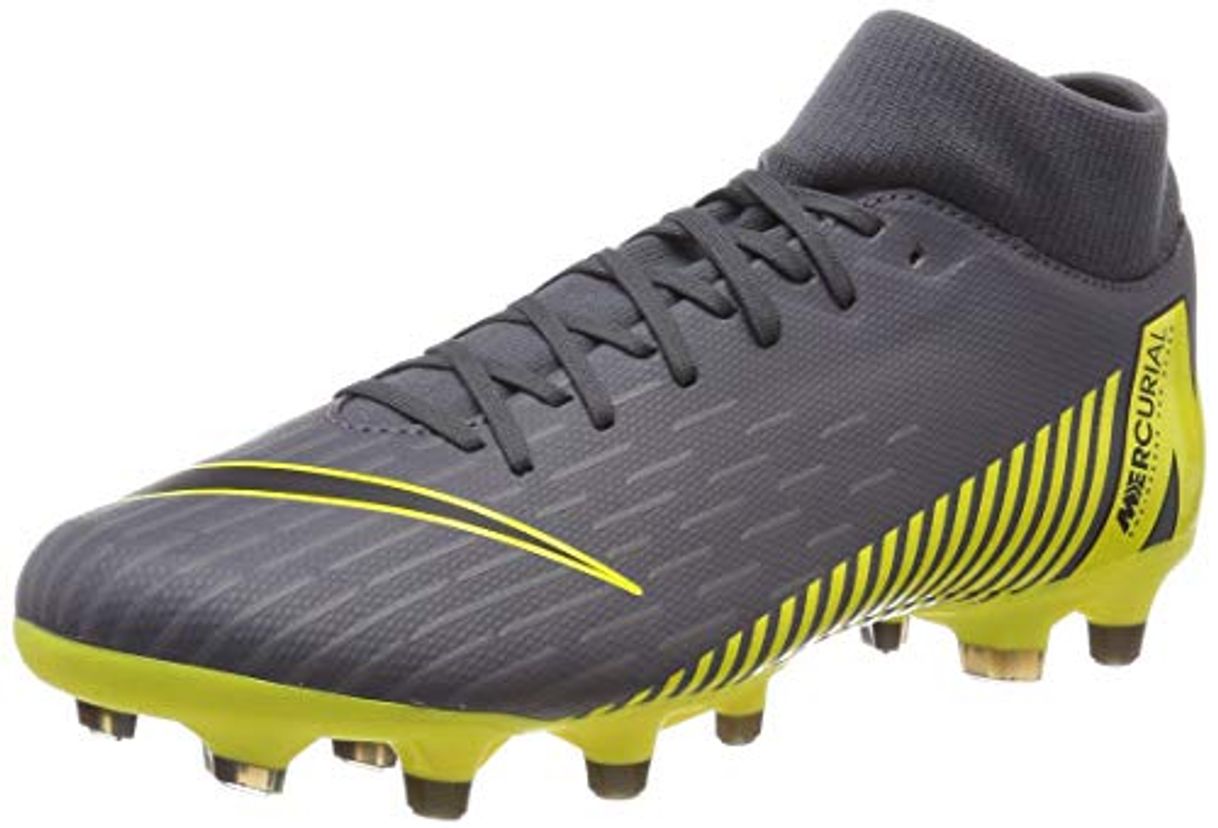 Fashion Nike Superfly 6 Academy MG, Zapatillas de Fútbol Unisex Adulto, Gris