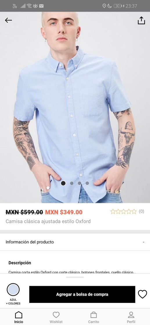 Fashion Camisa clásica 