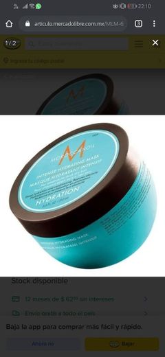 Moroccanoil Mascarilla Hidratante Intensa 250ml - $ 750.00 en ...