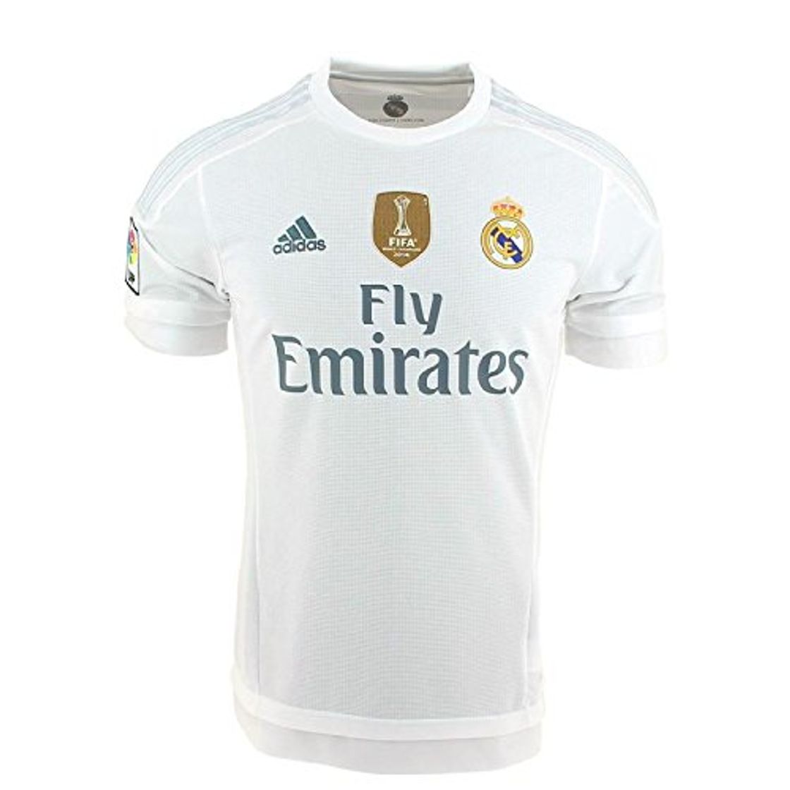 Lugares adidas 1ª Equipación Real Madrid CF 2015/2016 - Camiseta oficial con la