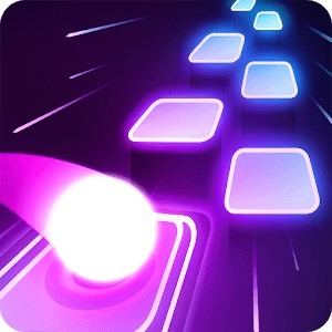 Videogames Tiles Hop: Forever Dancing Ball