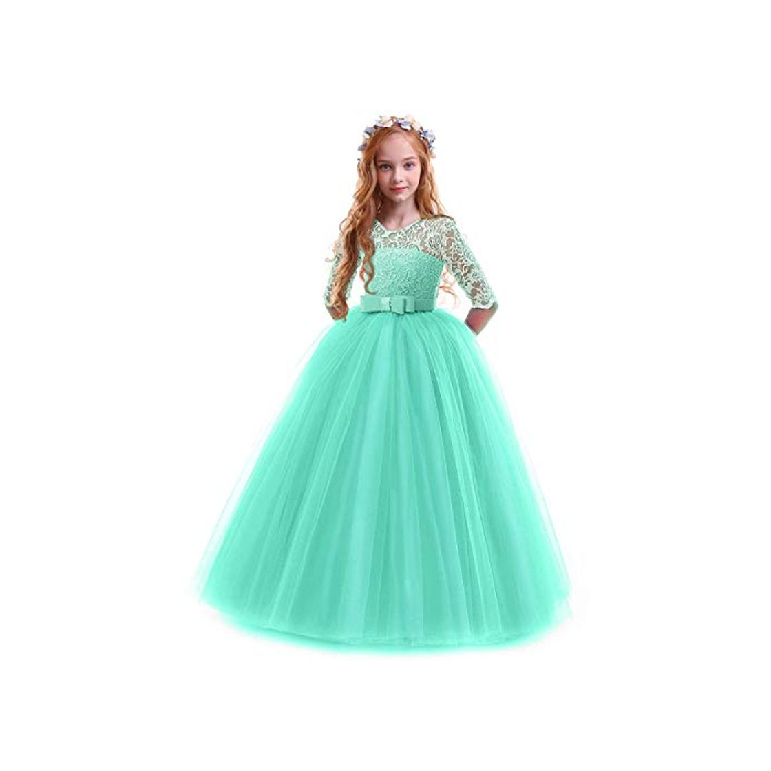 Social IWEMEK Vestidos de Princesa Fiesta de la Boda de Las Niñas 3