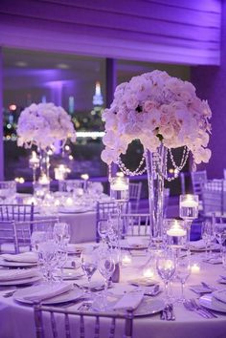 Moda 11 best Quinceañera images on Pinterest | Purple wedding, Table ...