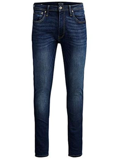 JACK & JONES Jjiliam Jjoriginal Am 014 Lid Noos, Jeans Hombre, Azul