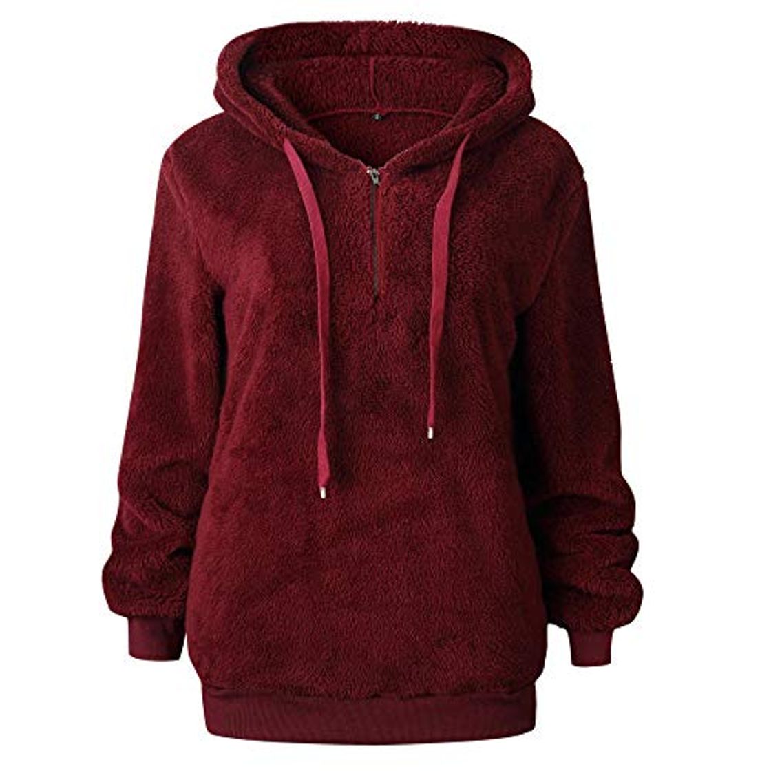 Fashion Songqiang Fleece Damas Suéter Invierno Otoño Sudadera con Capucha Mujer Suéter Damas