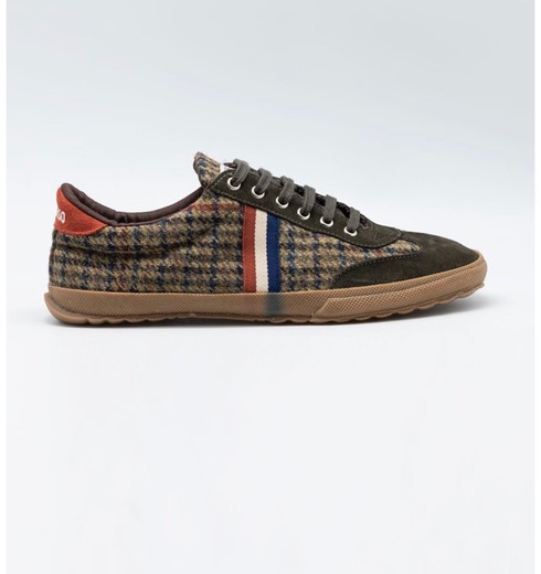 Match houndstooth gum sole ribbon