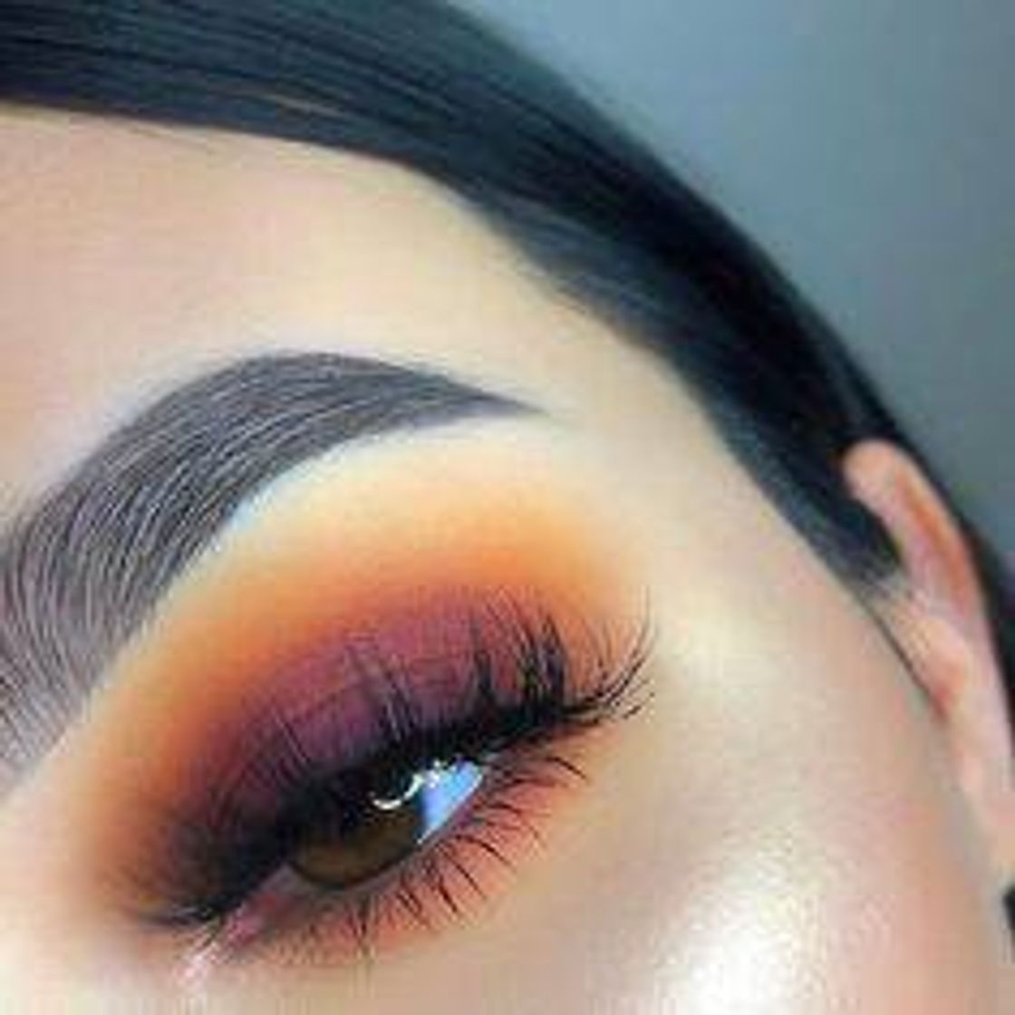 Social Sunset makeup