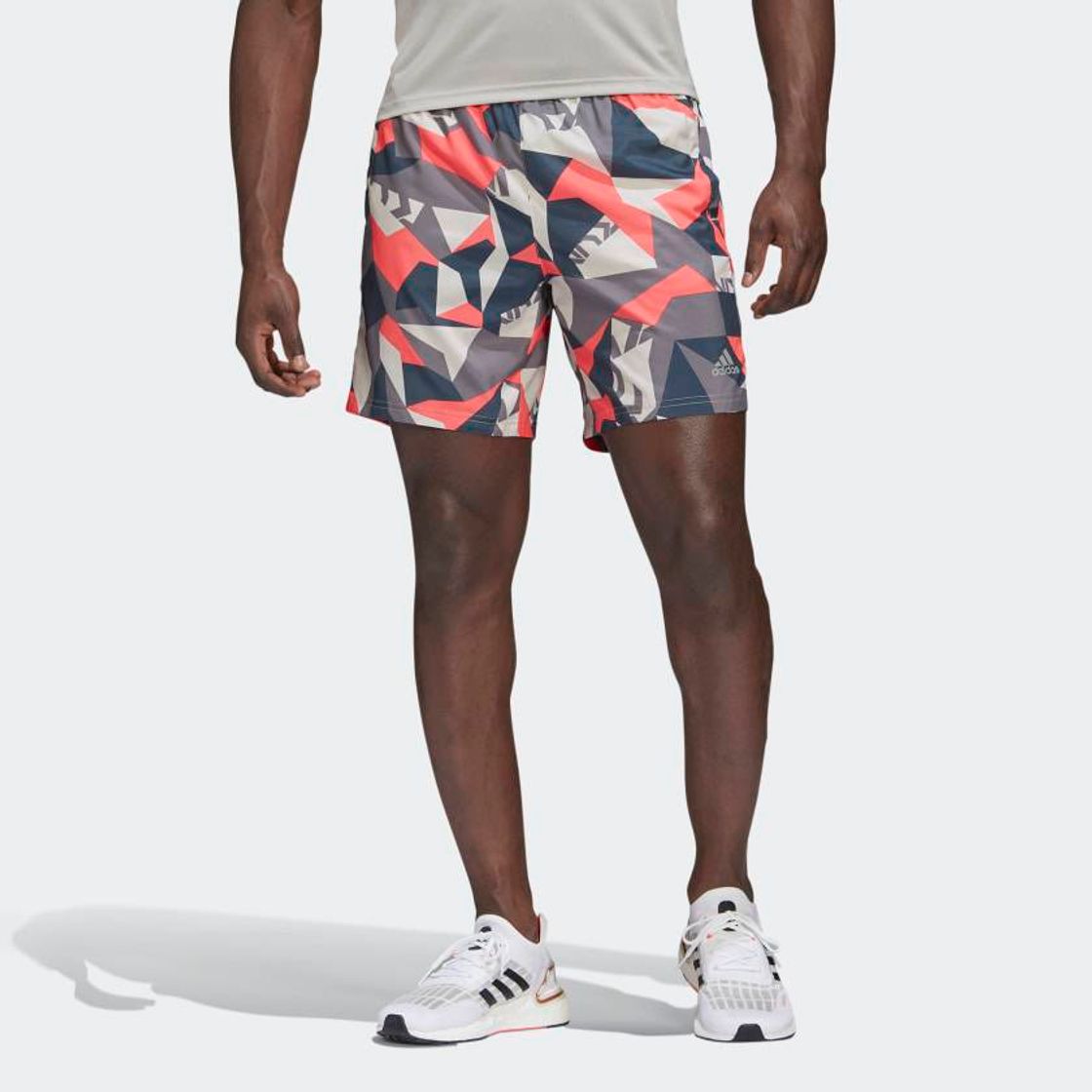 Fashion Adidas Shorts Run It Camouflage - Gris | adidas Mexico