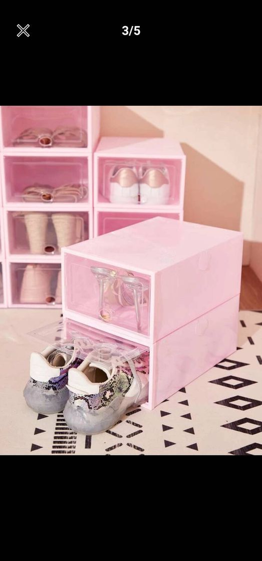 Social Clear Shoes Storage Box 1pc | SHEIN 🇺🇸 