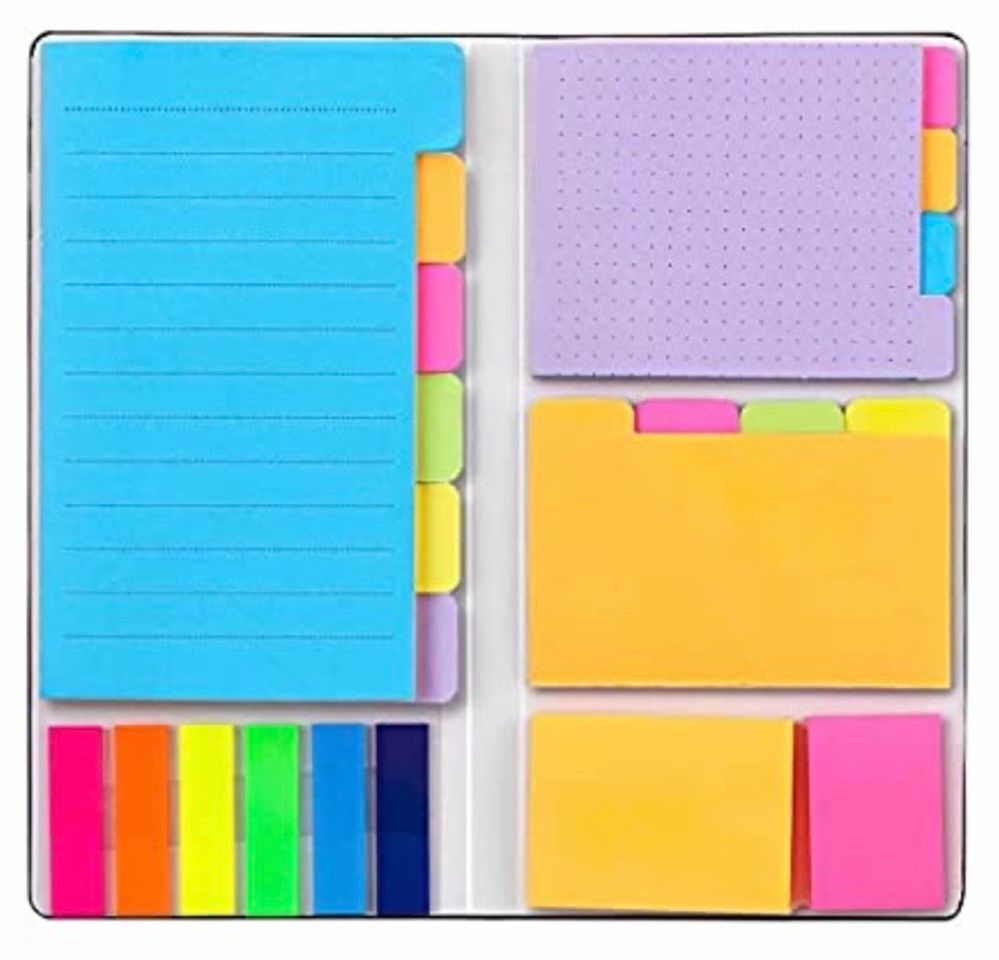 Social Notas Adhesivas de colores 