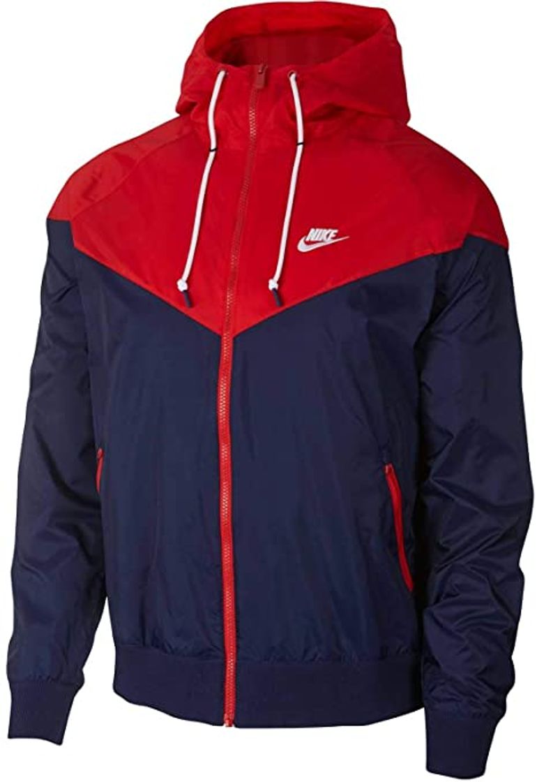 Fashion NIKE M NSW He WR Jkt HD Chaqueta de Deporte, Hombre, White/Wolf