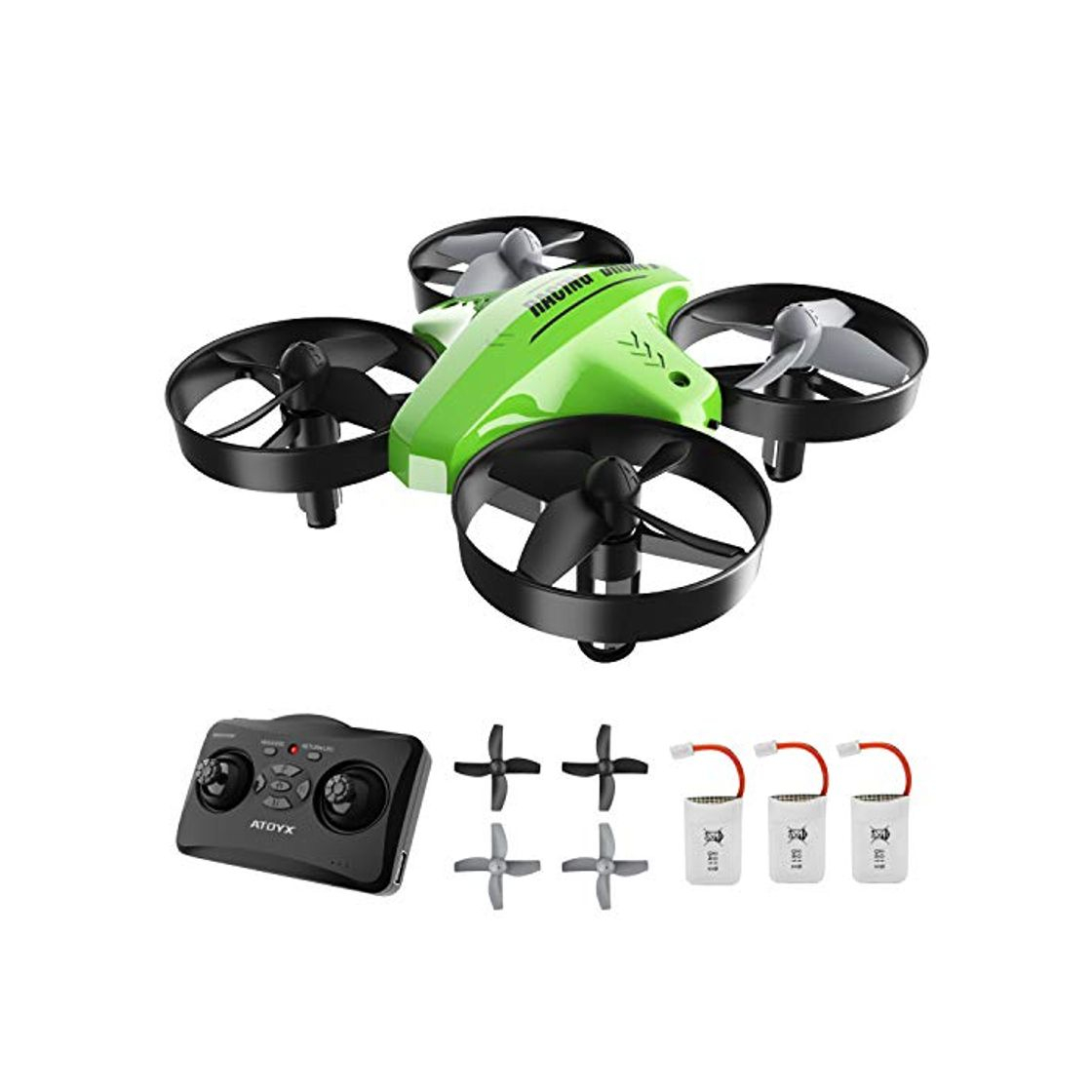 Product ATOYX Mini Drone, AT-66C RC Drone Niños 3D Flips, Modo sin Cabeza,