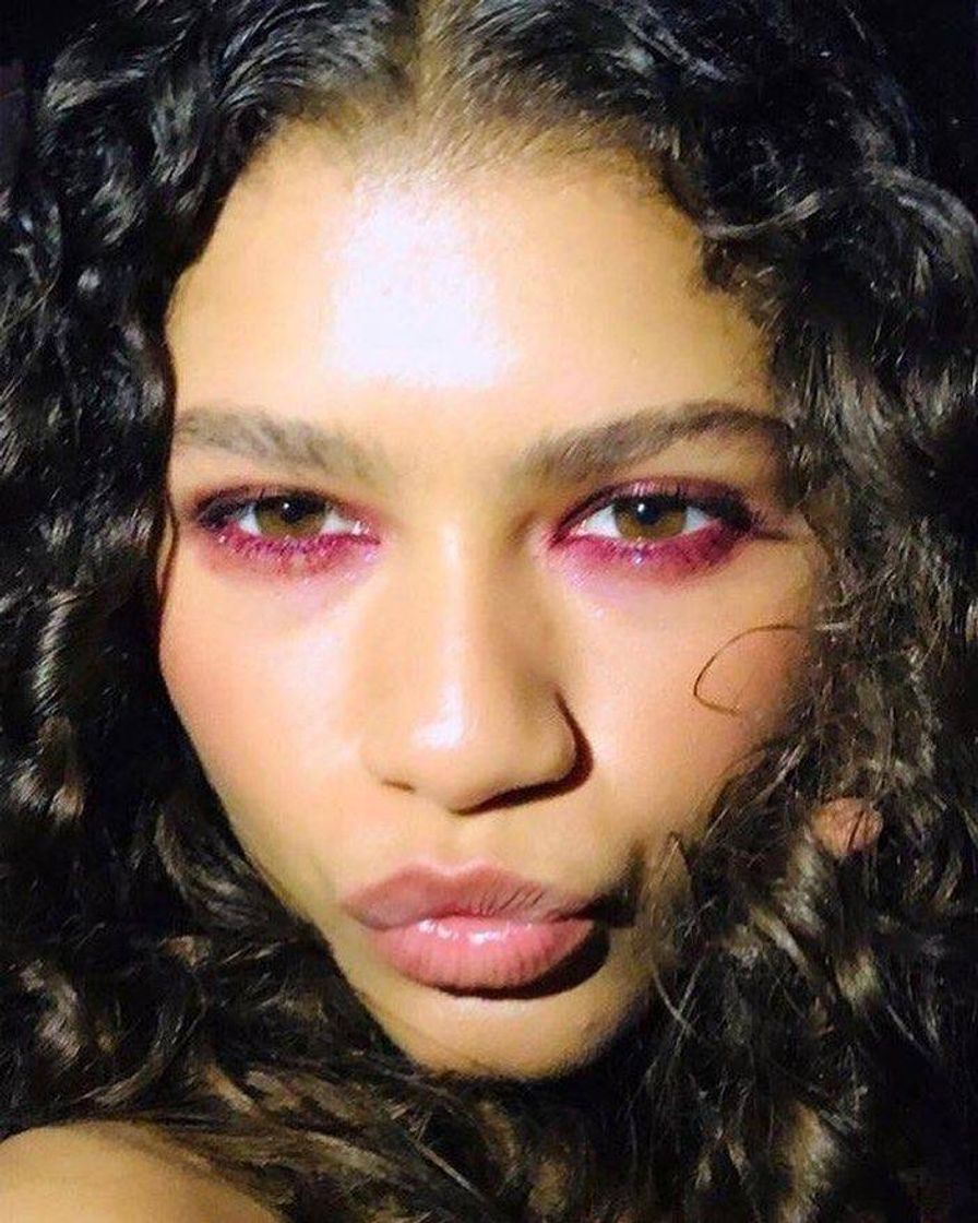 Social pink eyeshadow 