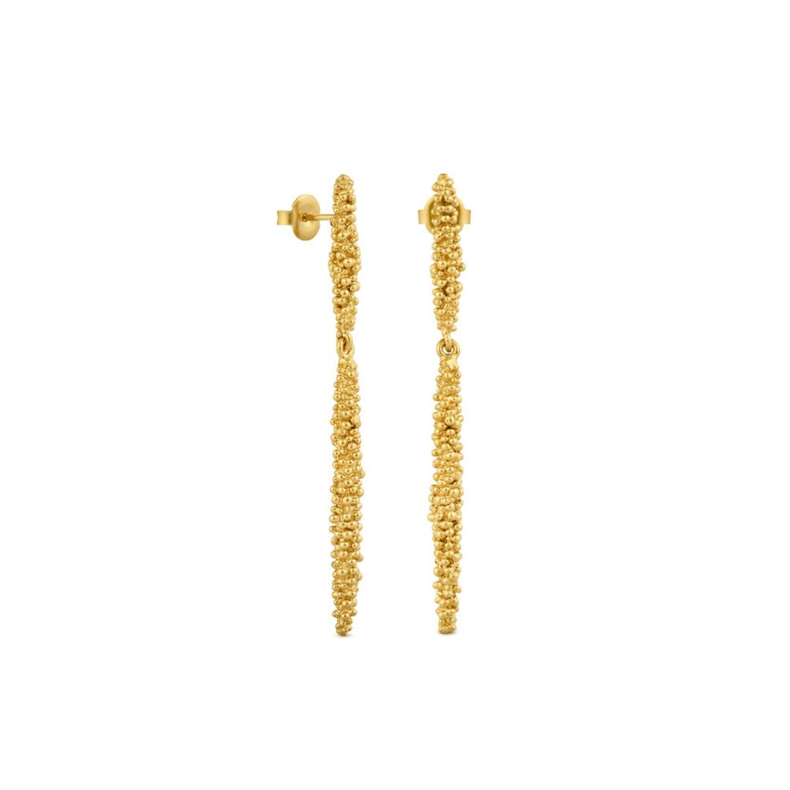 Moda JOIDART – PENDIENTES DORADA STARDUST