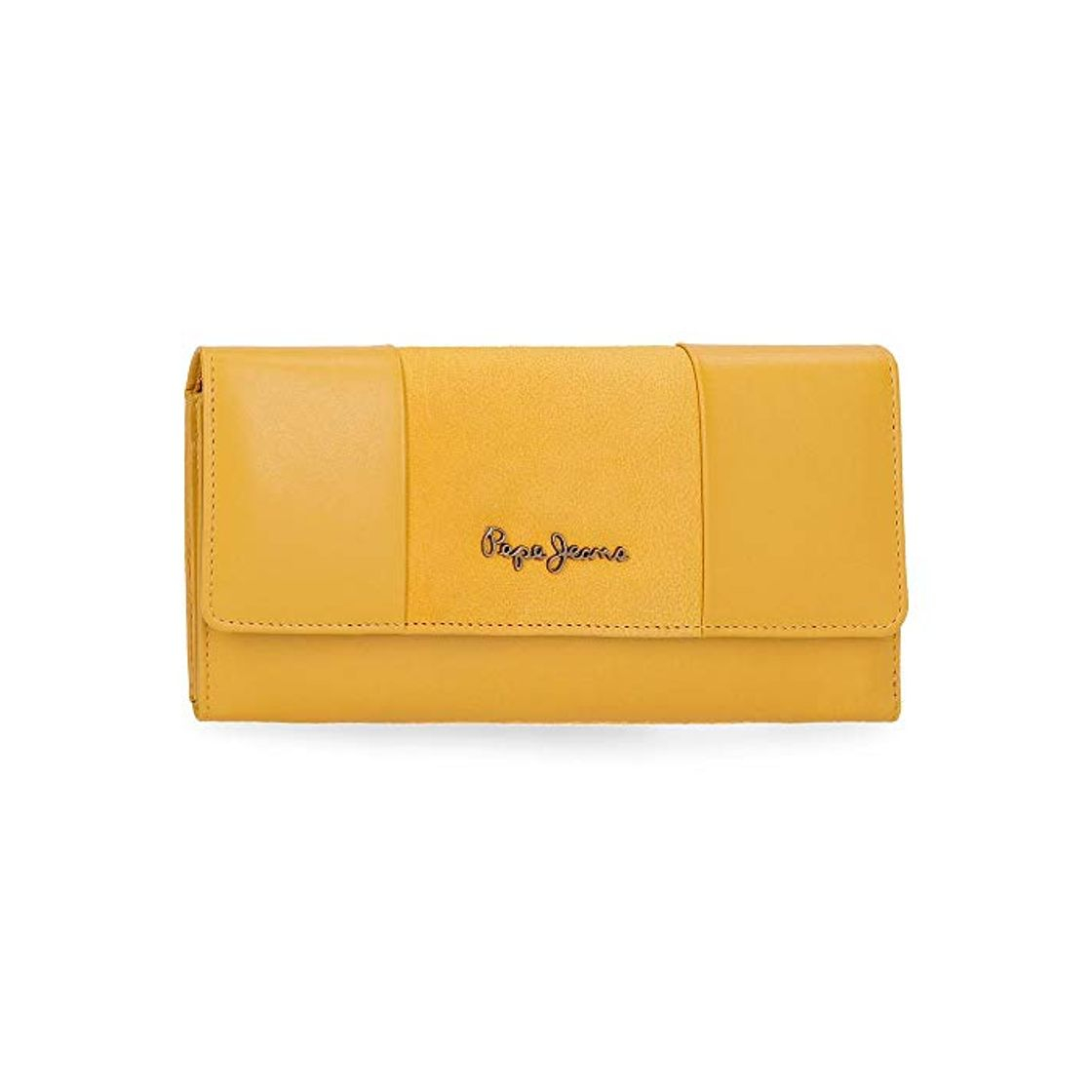 Product Cartera grande con solapa Pepe Jeans Double Amarilla