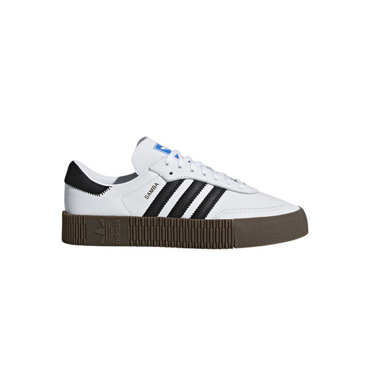 Adidas SAMBAROSE W, Zapatillas de Deporte para Mujer, Blanco