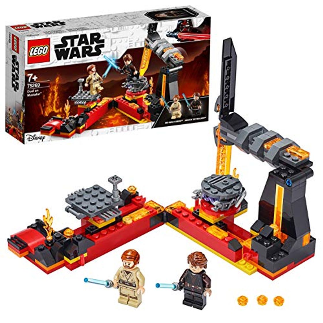 Producto LEGO Star Wars - Duelo en Mustafar, Set de Construcción de la