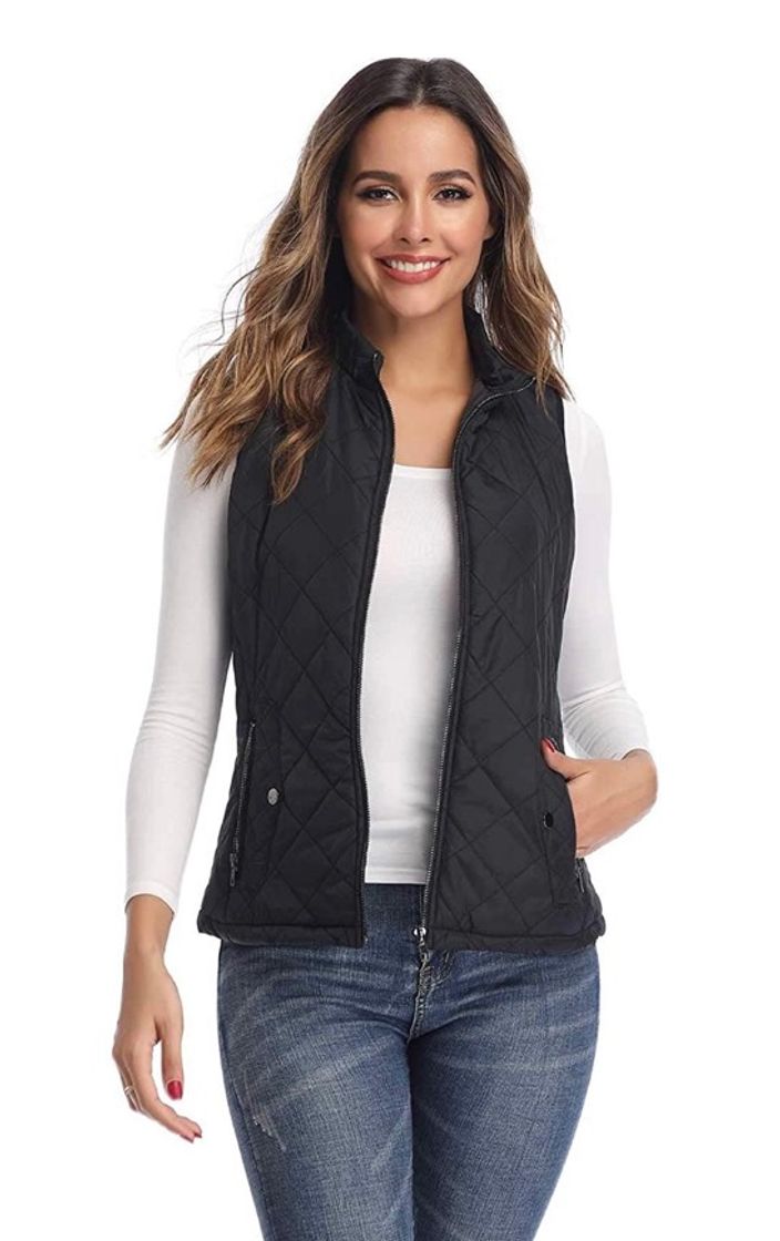 Social Chaleco acolchado para mujer✨