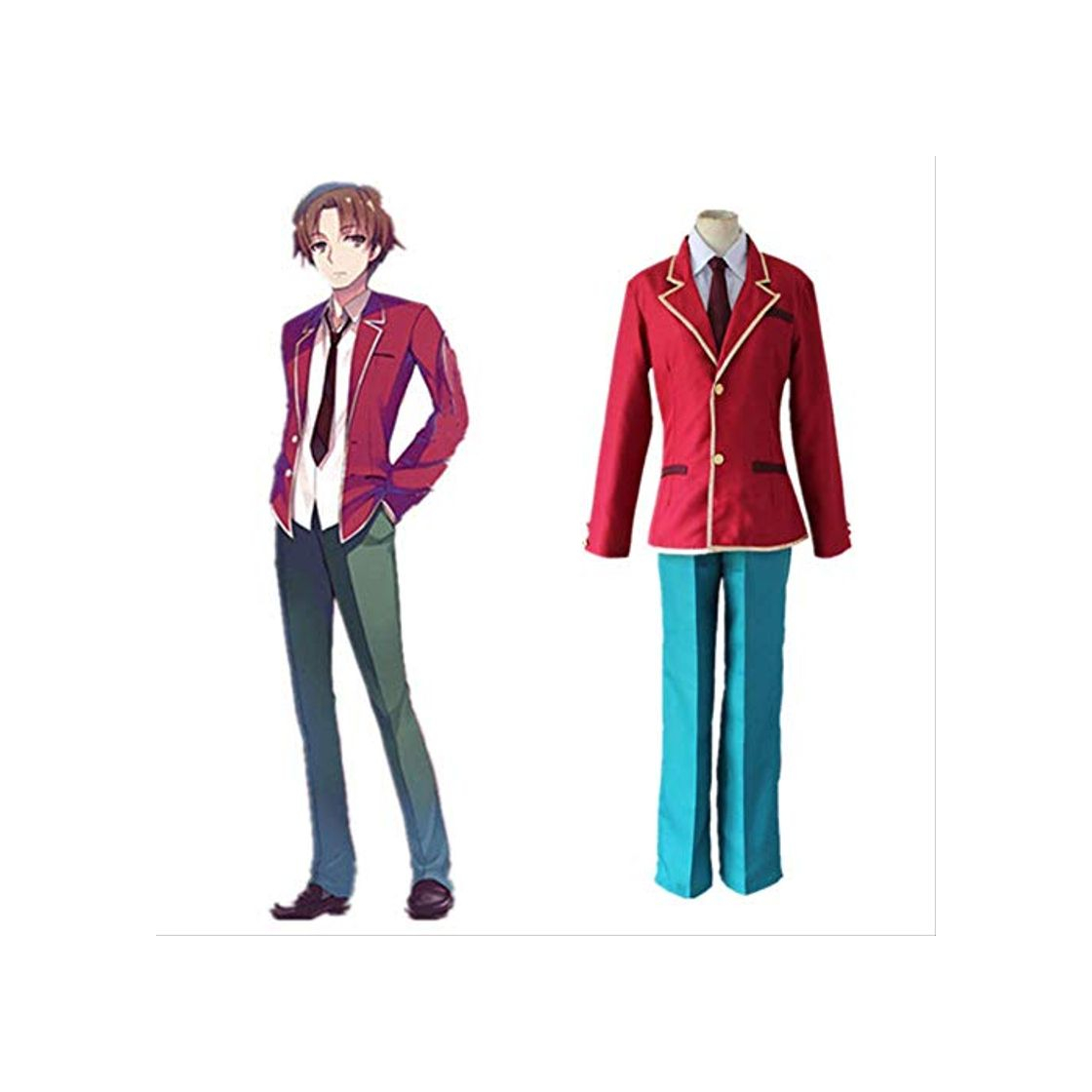 Producto WSJDE Aula del Cosplay Elite Kiyotaka Ayanokoji L Color de la Imagen