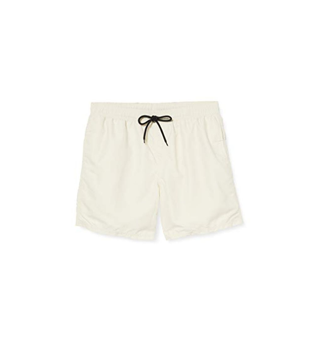 Social Marca Amazon - find. Shorts Bermuda Hombre, Marfil