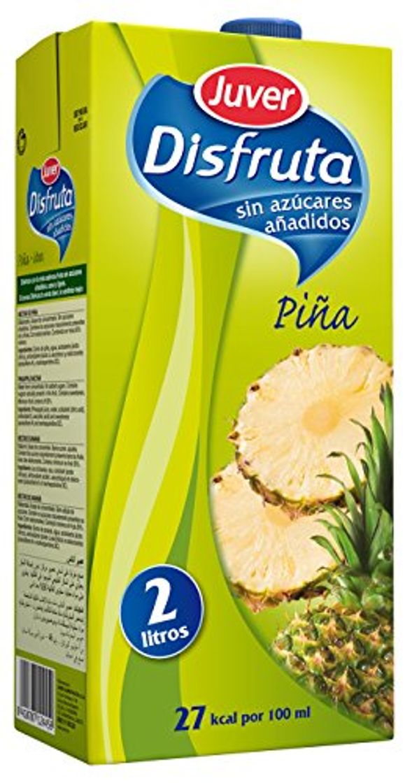 Producto Juver - Disfruta - Bebida Refrescante con Zumo de Piña 2 litros