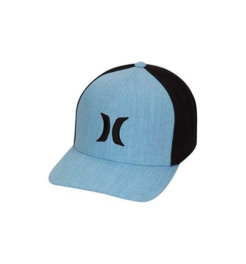 Hurley M Icon Textures Hat Gorra, Hombre, Deep Royal Blue, L