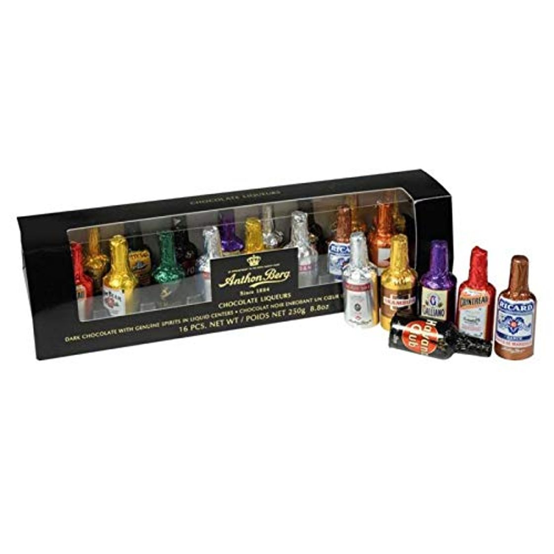 Moda Anthon Berg - Chocolate Liqueurs (16 botellitas de alcohol)
