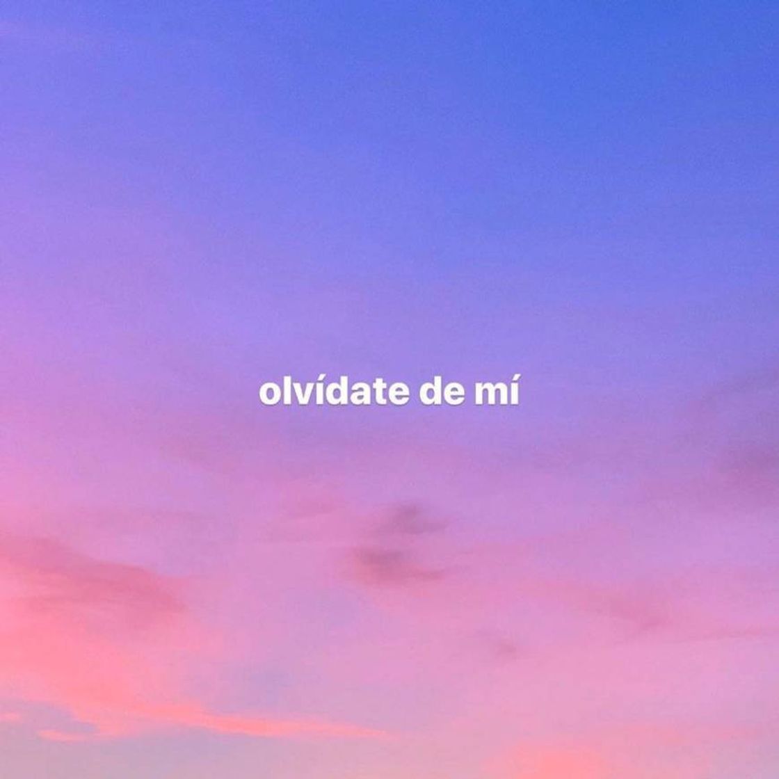Music olvídate de mí
