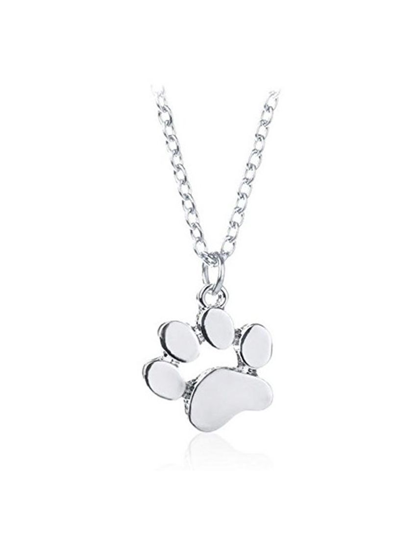 Social Hosaire Collares de Los Gatos y los Perros Huellas Moda Muchachas de