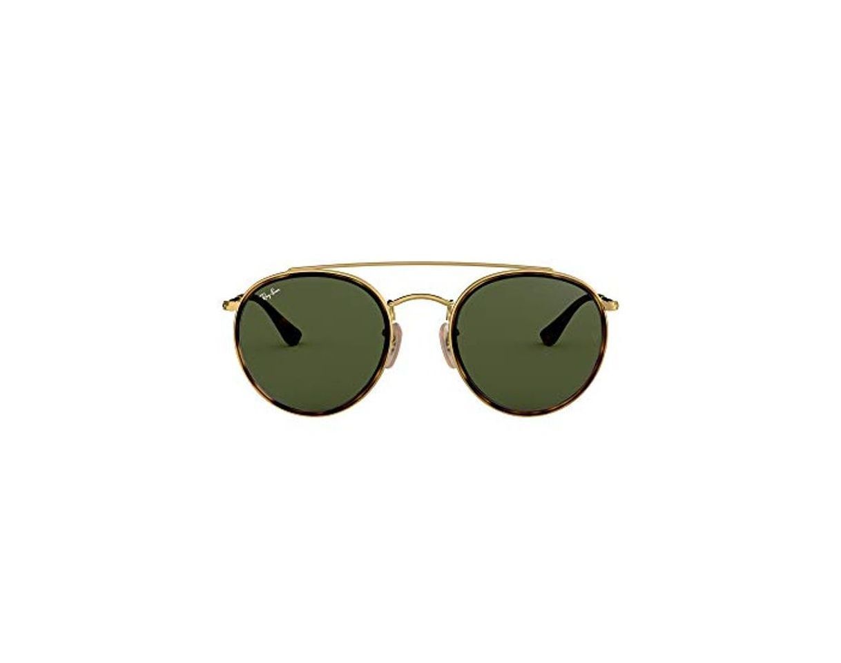 Social Ray-Ban 0RB3647N, Gafas de Sol Unisex Adulto, Marrón