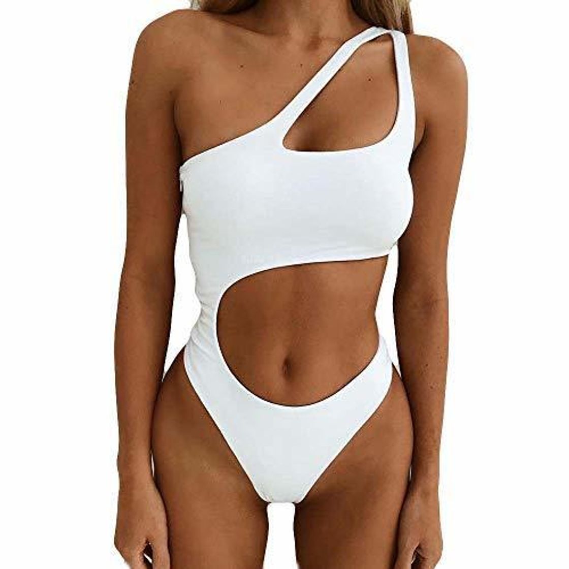 Social Modaworld Trajes de baño de una Pieza Mujer Bikini de Playa con